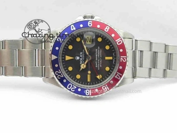 MiroTime 0519 BestValue GMT-Master Vintage 1675 SS BP Best Edition Blue Red Bezel A 3752
